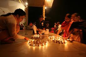 Deepawali Celebrations in India on 17th October, 2009.